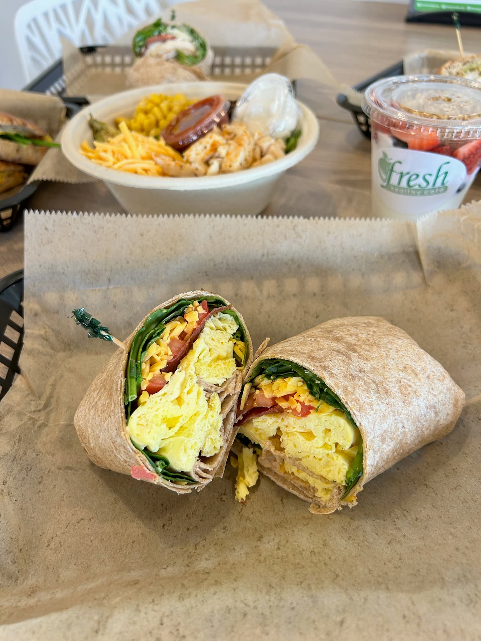 Breakfast wrap